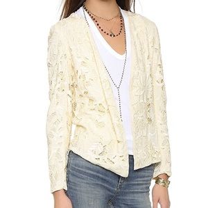 EUC: CLEOBELLA Lace Embroidered Jacket